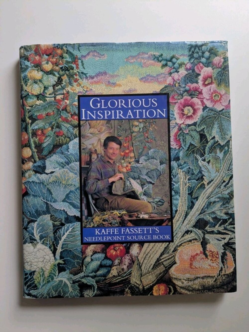 Kaffe Fassett's Glorious Inspiration - Signed - Needlepoint Source Book 1991 EUC
